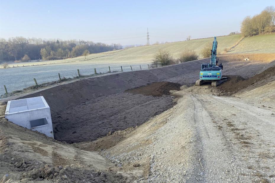 Regenrückhaltebecken Brakel Lütkelinde