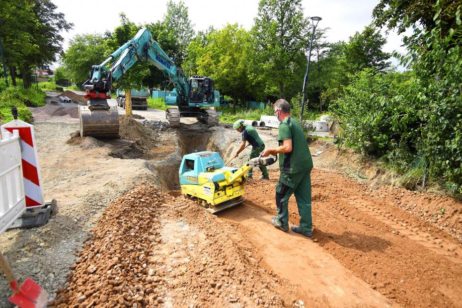 Warburg, Sanierung Göringsgraben