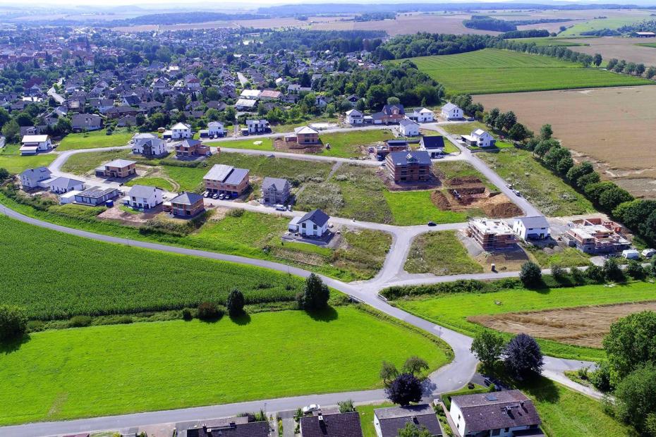 Hofgeismar, Erschliessung Baugebiet Auf dem Rennebaum